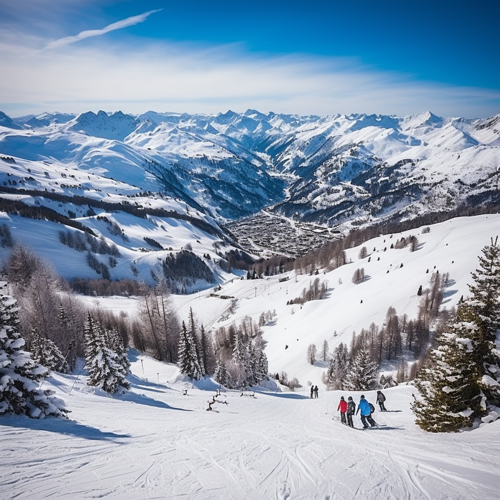 Ontdek de magie van les trois vallées tijdens je skivakantie in frankrijk