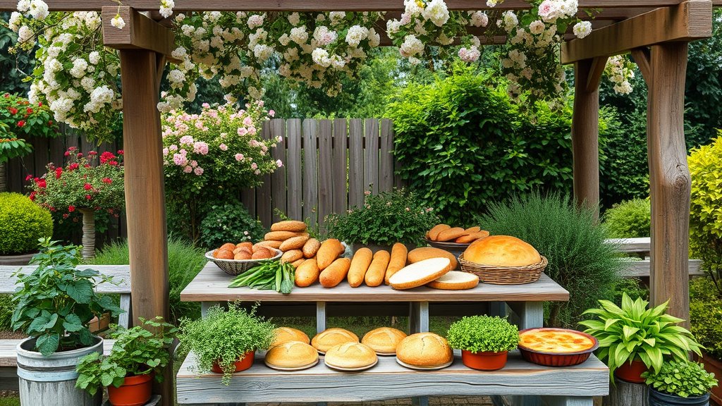 Zelfgekweekte ingrediënten: tuinieren en bakken met verse smaken