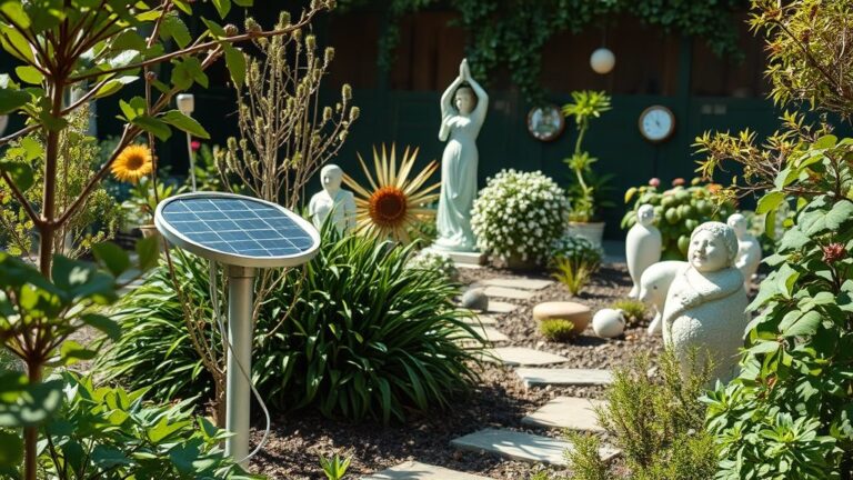 Stijlvolle manieren om zonne-energie in je tuin te gebruiken
